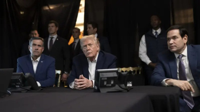 Presiden AS Donald Trump memantau penangkapan Presiden Venezuela Nicolas Maduro