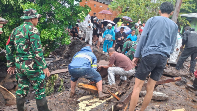 Banjir Bandang di Sitaro, Sulawesi Utara