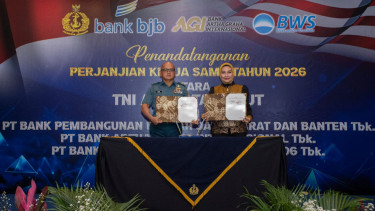 Kerja sama bjb dan TNI AL.