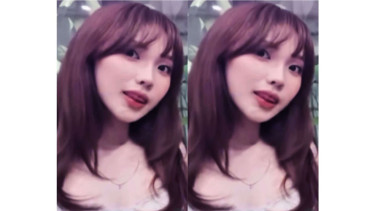 Julia Prastini alias Jule tampil tanpa hijab