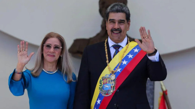 Ibu Negara Venezuela, Cilia Flores dan Presiden Venezuela Nicolas Maduro