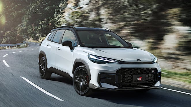 Toyota Corolla Cross GR Sport edisi 2025 di Jepang