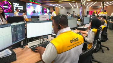 Digital Intelligence Operations Center (DIOC) milik Indosat.