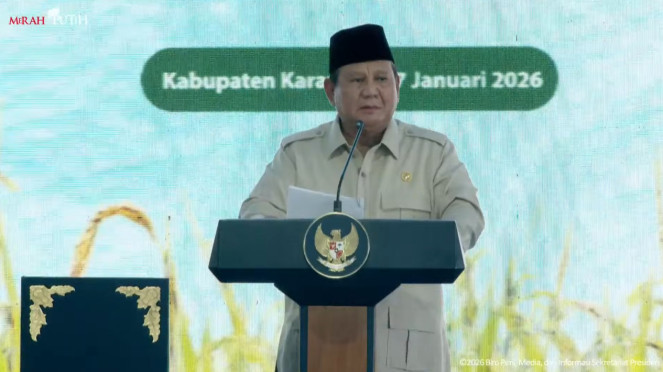 Presiden RI Prabowo Subianto 