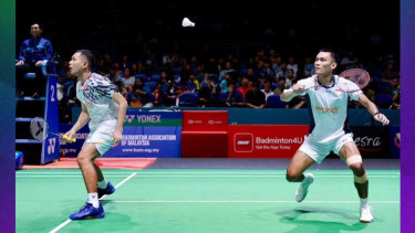 Ganda putra Indonesia Fajar Alfian/Muhammad Shohibul Fikri