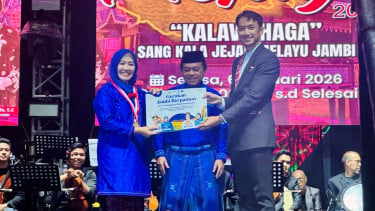 Gerakan Jambi Berpantun sabet Rekor MURI