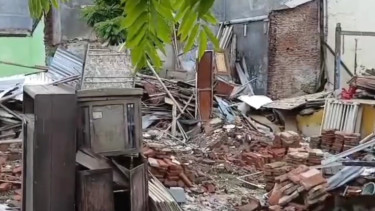 Rumah Kushayatun Dibongkar Paksa di Tegal, Jawa Tengah
