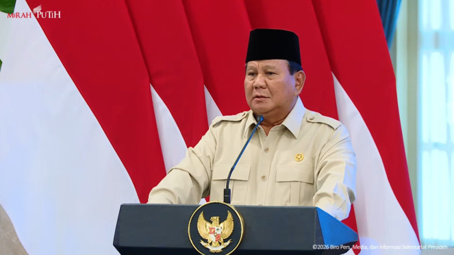 Presiden RI Prabowo Subianto 