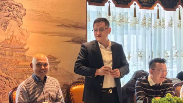 Direktur Utama PT Techno9 Indonesia Tbk, Nuzwan Gufron