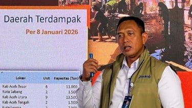 Direktur Utama Perum Bulog Ahmad Rizal Ramdhani.