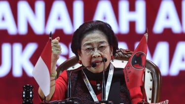 Ketua Umum PDIP, Megawati Soekarnoputri 