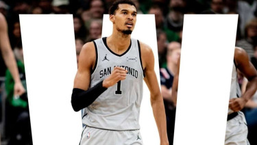 Pemain San Antonio Spurs Victor Wembenyama