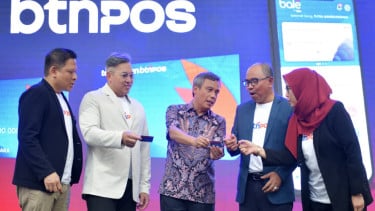 Kerja sama BTN dan PT Pos.