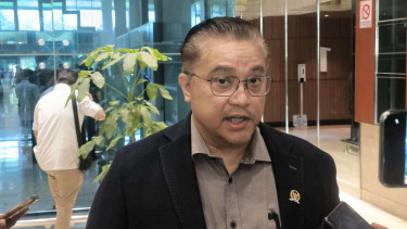 Wakil Ketua Komisi II DPR RI, Dede Yusuf di Kompleks Parlemen, Senayan, Jakarta 