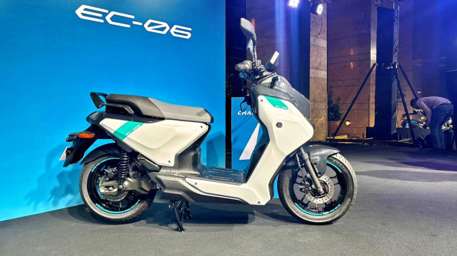 Motor listrik Yamaha EC-06 resmi diproduksi.