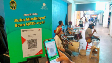 Ilustrasi musisi jalanan di Malioboro mulai manfaatkan QRIS