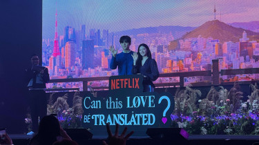Kim Seon Ho dan Go Youn Jung di Fan Event Can this Love be Translated?