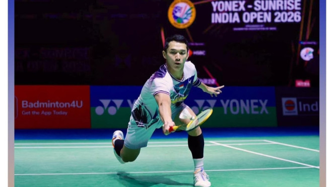 Tunggal putra Indonesia Jonatan Christie