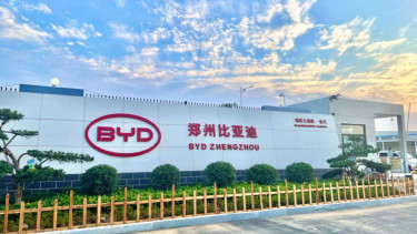 Pabrik BYD di Zhengzhou, China