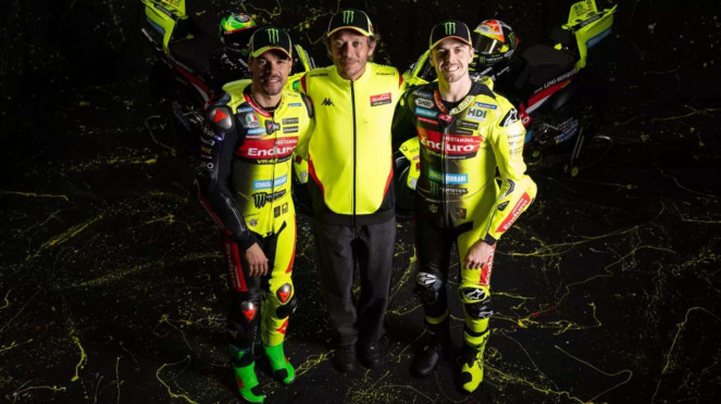 VR46 Valentino Rossi Resmi Luncurkan Motor Ducati MotoGP 2026