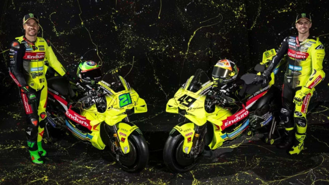 VR46 Valentino Rossi Resmi Luncurkan Motor Ducati MotoGP 2026