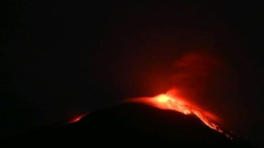 Gunung Ile Lewotolok Erupsi
