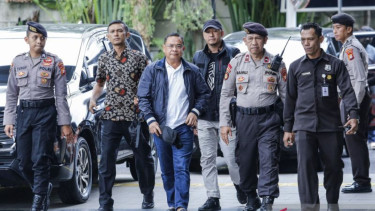 Bupati Pati Sudewo Tiba di Gedung KPK