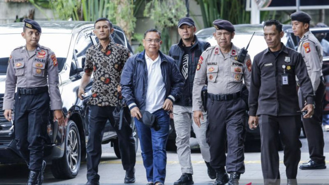 Bupati Pati Sudewo Tiba di Gedung KPK