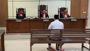 Sidang agenda putusan kasus judi yang melibatkan anggota DPRD Kudus