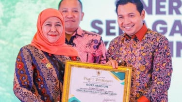 Wakil Wali Kota Madiun F. Bagus Panuntun (kanan)