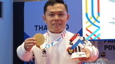 Atlet para angkat beban Indonesia, Hilman