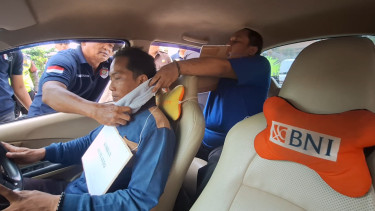 Polres Brebes Gelar Rekonstruksi Pembunuhan Driver Taksi Online