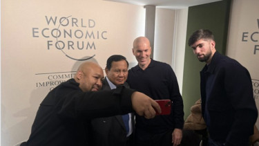 Prabowo Subianto, dan Zinedine Zidane