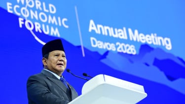 Presiden RI Prabowo Subianto dalam ajang World Economic Forum (WEF) 2026 Davos