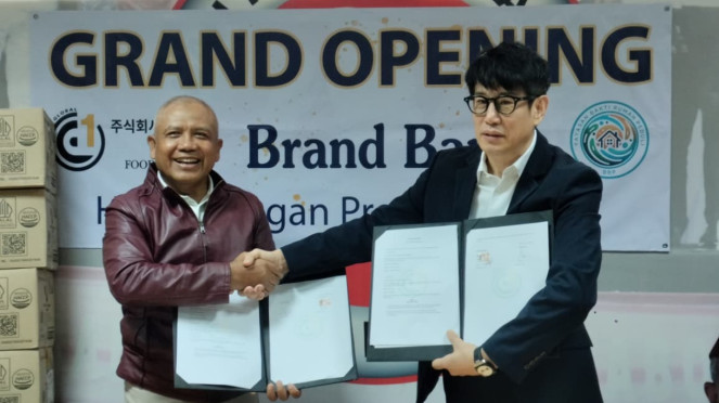 Peresmian Produk G ONE Cemilan Rumput Laut