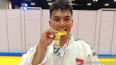 Atlet para judo Indonesia Rafli Ahnaf Shidqi 