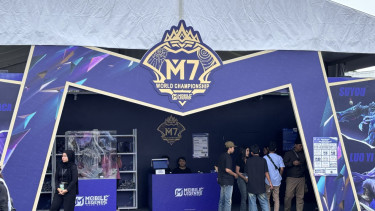 Suasana di M7 World Championship Mobile Legends