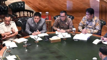 Para menteri kabinet dipanggil Prabowo ke Hambalang 