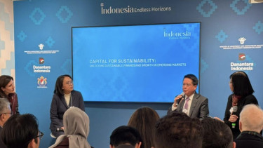 Direktur Utama BRI Hery Gunardi di World Economic Forum (WEF) 2026 di Davos