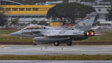 Pesawat tempur Rafale pesanan Indonesia (TNI AU) sudah mendarat di Tanah Air 