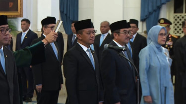 Presiden Prabowo Subianto Lantik Anggota DEN Periode 2026-2030