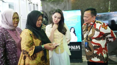 Gubernur Maluku Utara, Sherly Tjoanda mengunjungi PNM