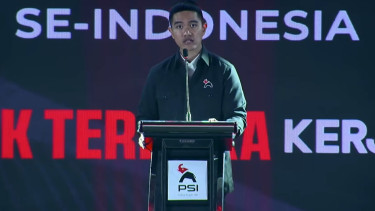 Ketua Umum PSI, Kaesang Pangarep 