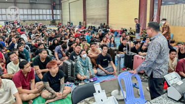 Para WNI di Kamboja yang meminta pulang ke Indonesia