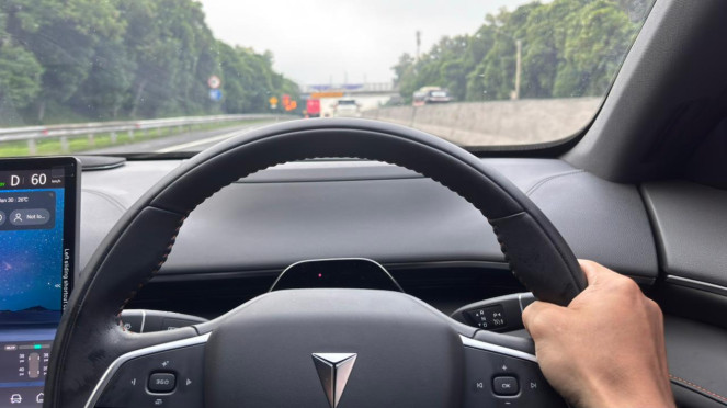 Test Drive Mobil Listrik Changan Deepal S07