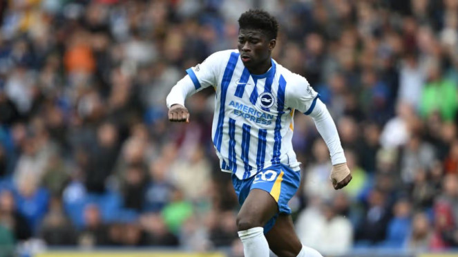 Gelandang Brighton, Carlos Baleba