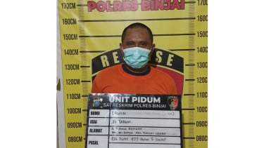 Polres Binjai menangkap pelaku pencurian AC minimarket