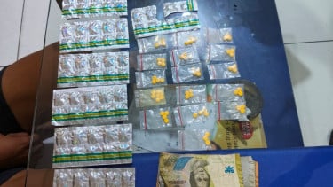 Tukang Sayur Menjual Obat Keras Tramadol dan Hexymer