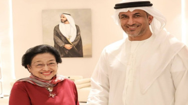 Ketua Umum PDIP Megawati Soekarnoputri berkunjung ke UAE,