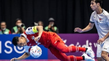 Timnas futsal Indonesia vs Irak